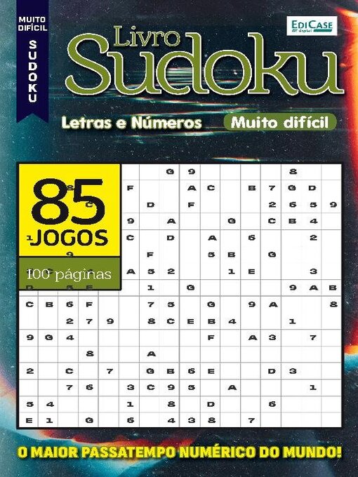 Title details for Sudoku Números e Desafios by EDICASE GESTAO DE NEGOCIOS EIRELI - Available